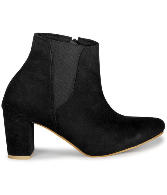 Commander - Black Women's Ankle Length Boots - None