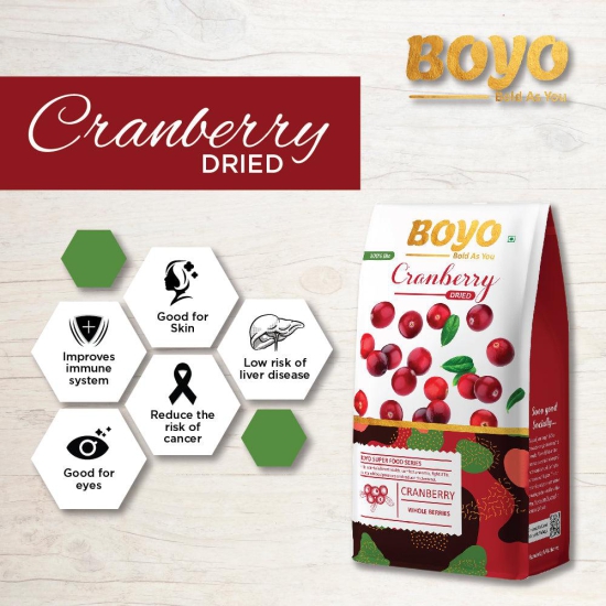 Dried Sliced Cranberry- 200 gm