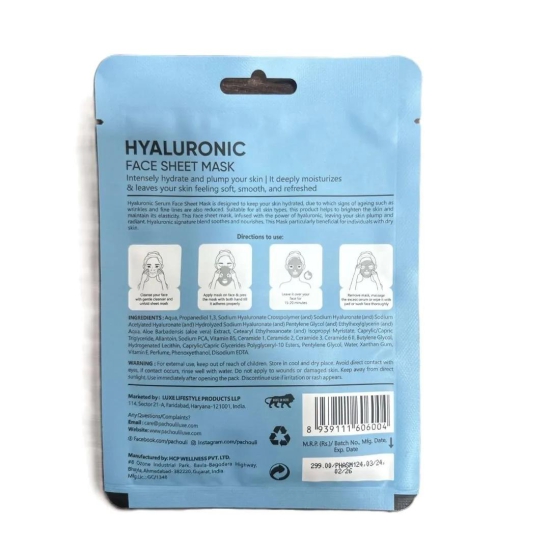 HYALURONIC FACIAL MASK