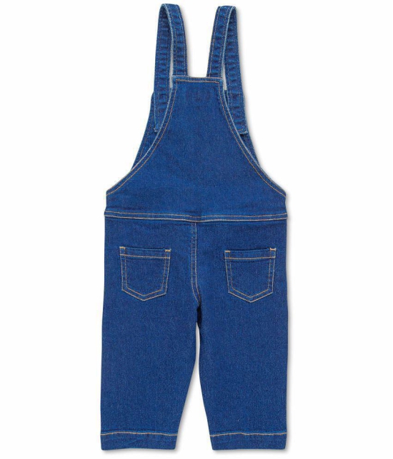 Juscubs - Blue Denim Girls Dungarees ( Pack of 1 ) - None