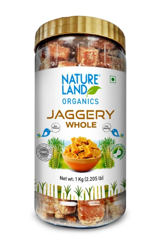 Natureland Organics Jaggery Whole 1 kg