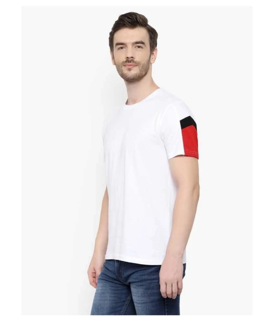 Glito Cotton White Solids T-Shirt Single Pack - None