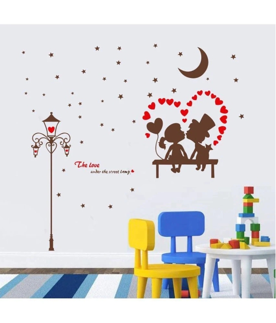 Decor Villa Star Couple Love Vinyl Wall Stickers