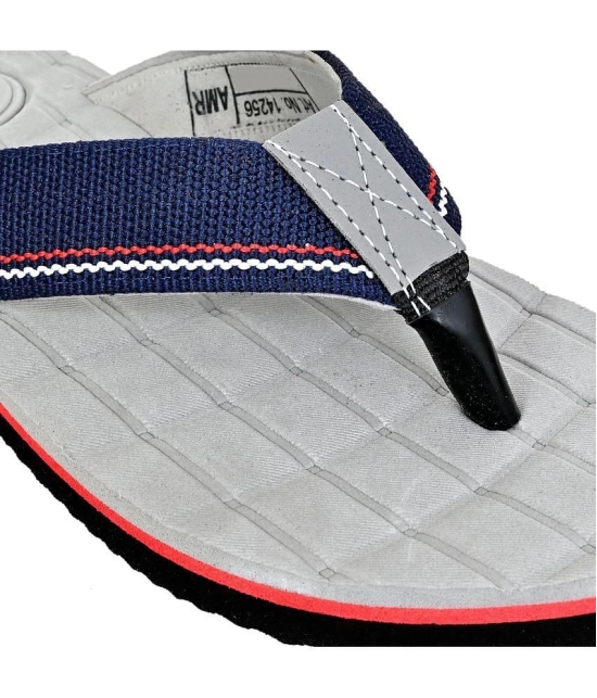 Altek - Grey Mens Thong Flip Flop - None