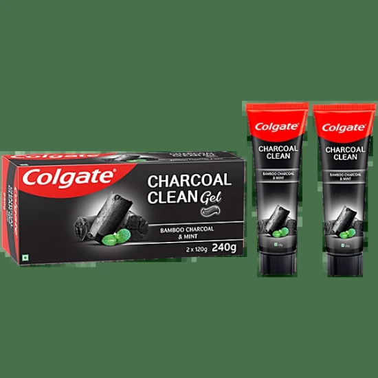 Colgate C. Clean Bamboo Charcoal & Mint, 240 Gm