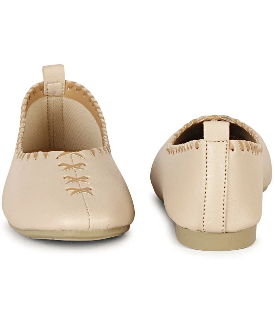 Saheb Peach Womens Casual Ballerinas - None