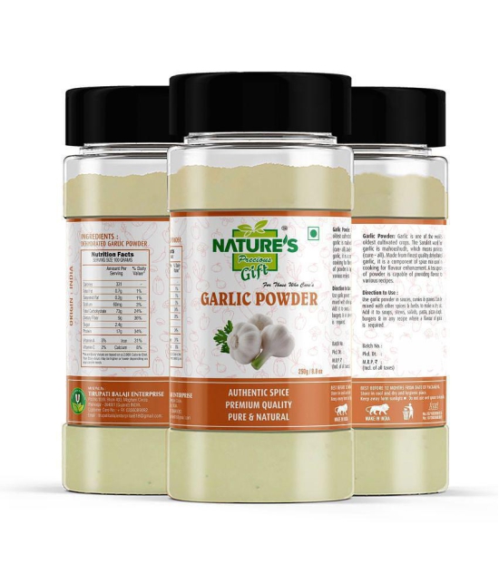 Natures Gift Onion Powder 250gm, Ginger Powder 200 gm, Garlic Powder 250 gm & Tomato Powder 300 gm - Ready To Cook Powder 1 kg