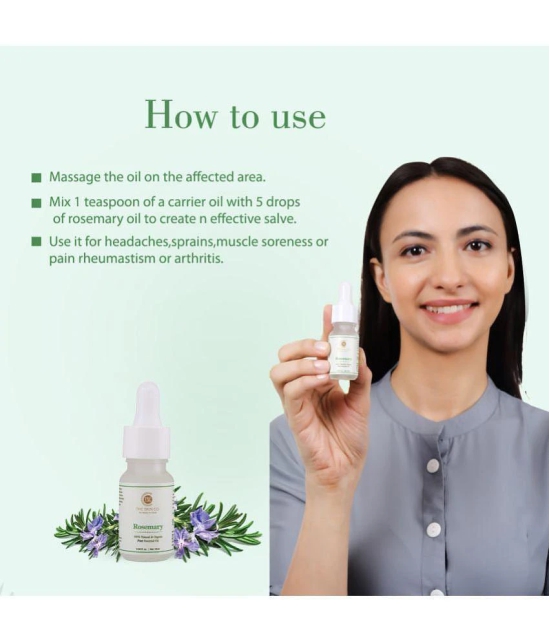 THE SKIN CO. - Rosemary Essential Oil 10 mL ( Pack of 1 )