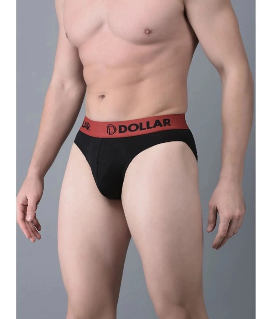 Dollar Bigboss Assorted Solid Cotton Blend Men Brief (Pack of 2) - None