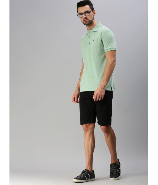 ONN - Green Cotton Blend Regular Fit Mens Polo T Shirt ( Pack of 1 ) - None