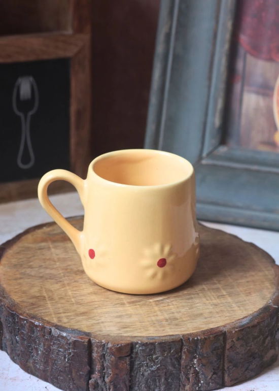 Yellow Lily Mug-Single