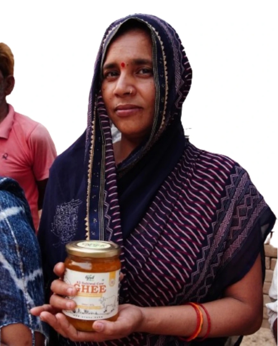 A2 Sahiwal Cow Ghee | Bilona Churned | Made from Curd-5L