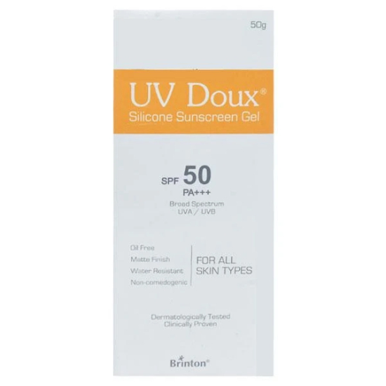 UV Doux Silicone Sunscreen Gel SPF 50 ,50gm