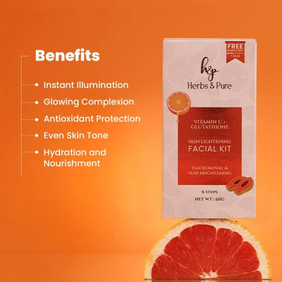 Vitamin C + Glutathione Facial Kit