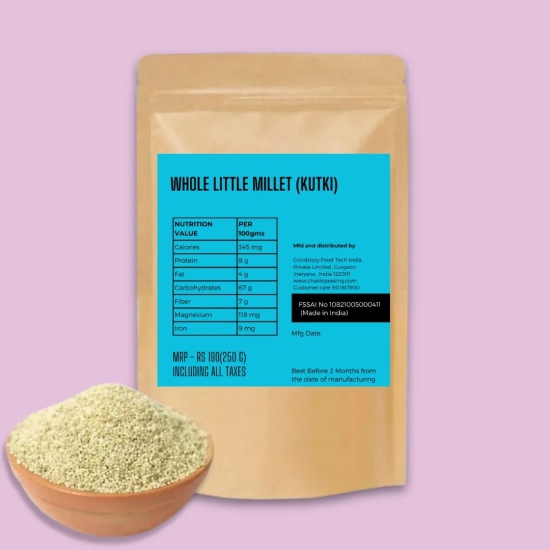 Whole Little Millet Whole (Kutki)-1 kg