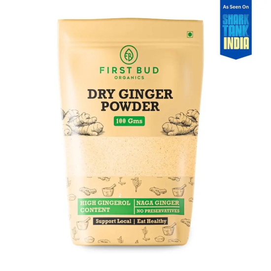 First Bud Organics Ginger Powder 100 gm-250 gm