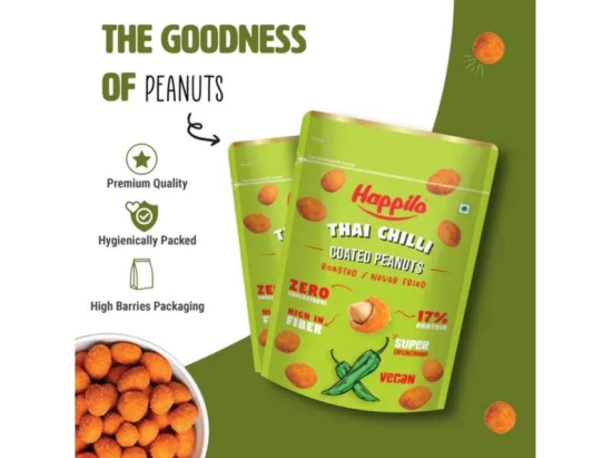 Happilo Premium Super Snack Thai Chilli peanut 150g