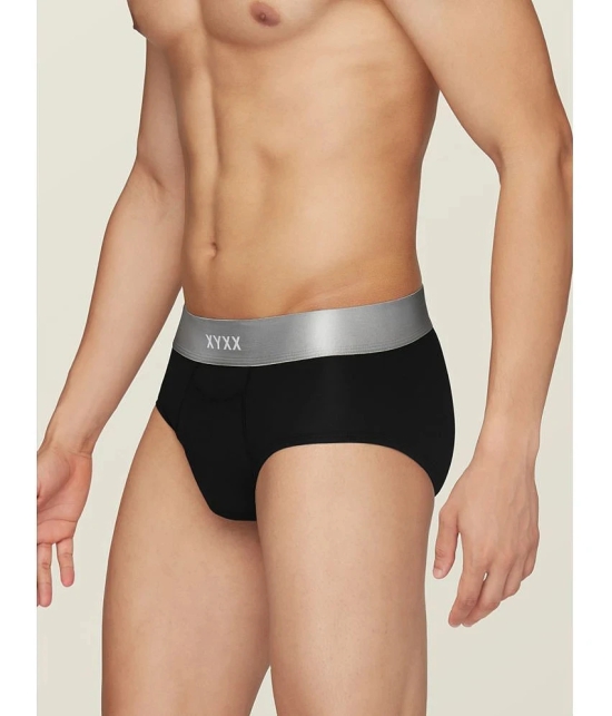 XYXX Pack of 2 Modal Mens Briefs ( Black ) - XXL