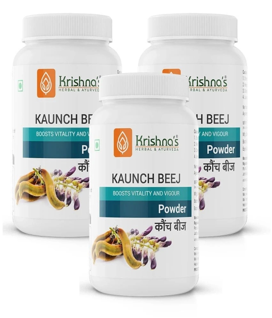 Krishnas Kaunch Beej Powder, 100 g Pack Of 3