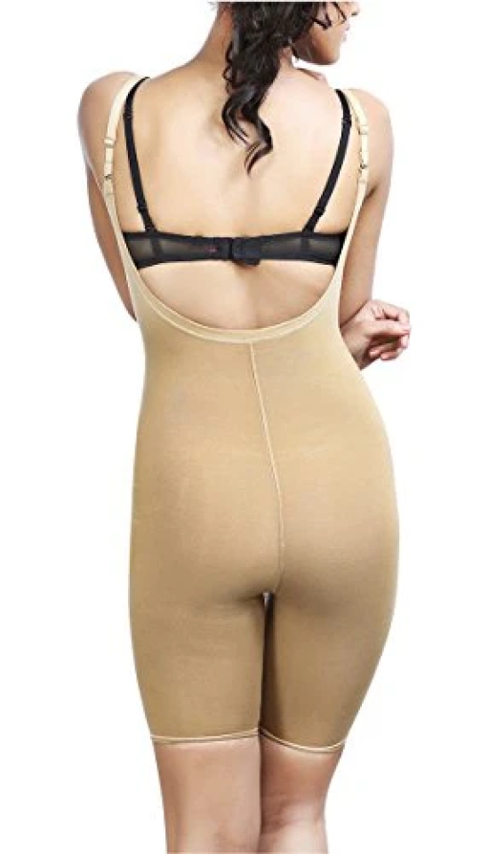 ADORNA Cotton Spandex Blend Body Bracer Shapewear for Women, for Thighs, Back, Tummy - Soft Stretchable Tummy Control with Adjustable Strap for Full Body Shaping and Slimming