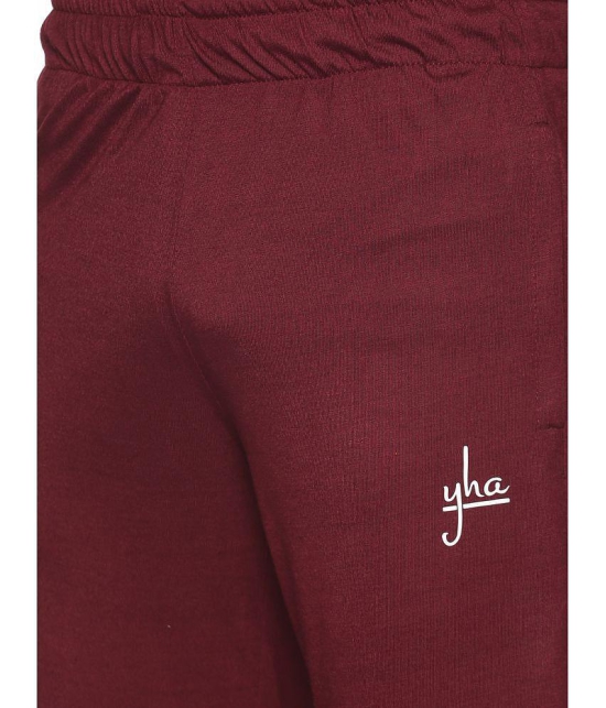 YHA - Cotton Blend Multi Mens Trackpants ( Single Pack ) - XL