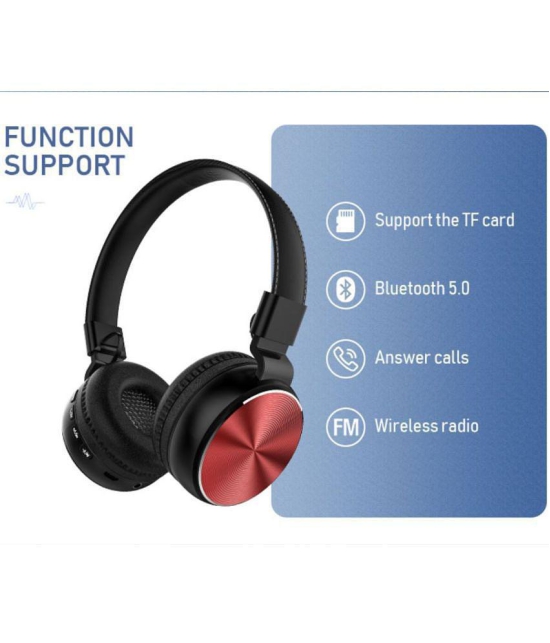 VEhop Ninja On Ear Bluetooth Headphone 15 Hours Playback IPX4(Splash & Sweat Proof) Powerfull bass,Fast charging -Bluetooth V 5.0 Assorted