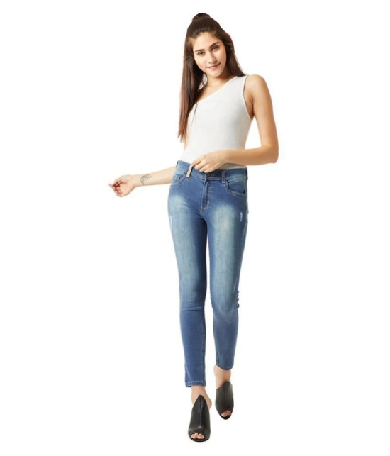 Miss Chase Cotton Jeans - Blue - 28