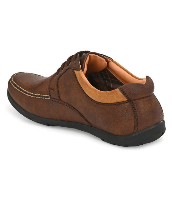 Fentacia Sneakers Brown Casual Shoes - 7