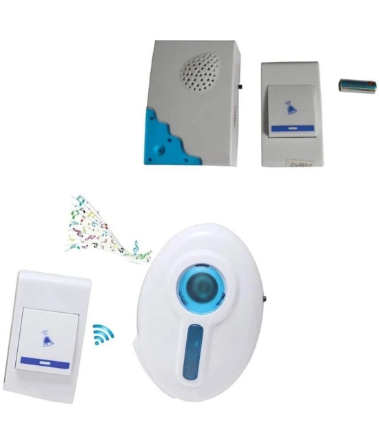 THRIFTKART Wireless Doorbell Plastic Door Bell