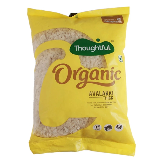 Namdhari Organic Thoughtful Organic Avalakki Thick, 500 Gm