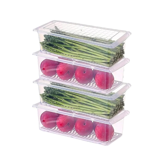 Fridge Storage Boxes Set of 4