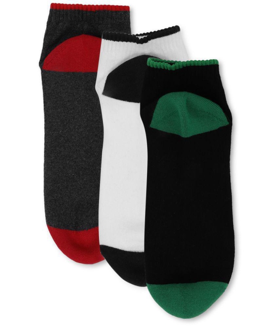 UrbanMark Premium Cotton Men Pack of 3 Multicolor Mid Length Socks - Multicolor