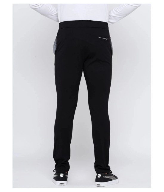 MAD TEE - Black Cotton Blend Mens Trackpants ( Pack of 1 ) - M