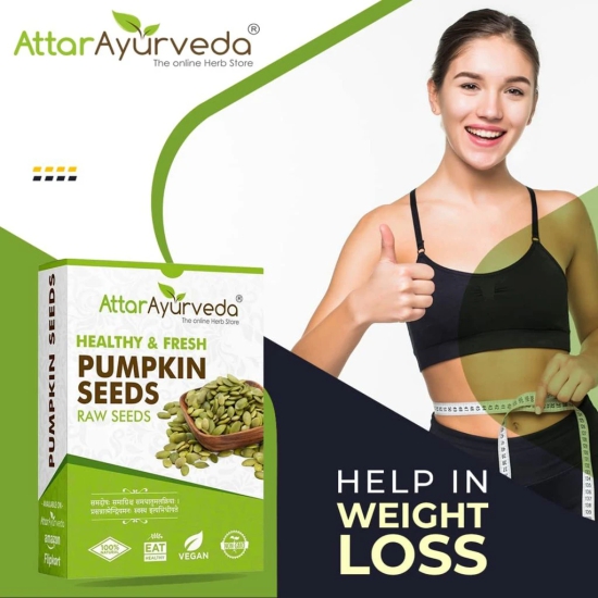 Attar Ayurveda Raw pumpkin seeds (250 grams)