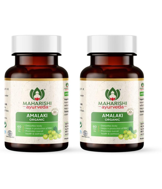 Maharishi Ayurveda Organic Brahmi Tablet (60 tab) pack of 2