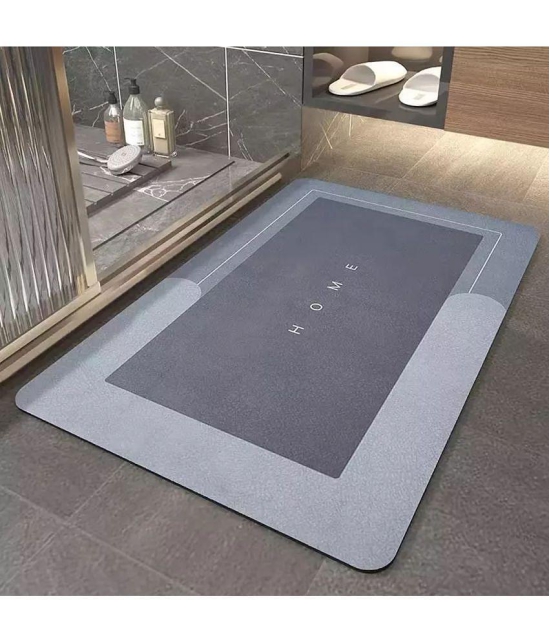 GEEO Anti-skid Rubber Bath Mat 40x60 cm ( Pack of 1 ) - Assorted - Assorted