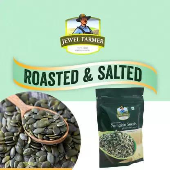 Jewel Farmer Roasted & Salted Pumpkin Seeds Pumpkin Seeds 250 Grams