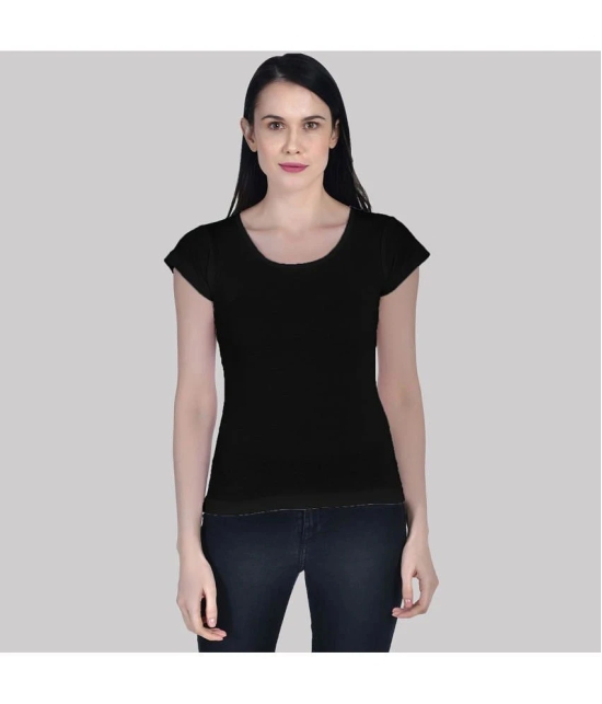 AIMLY Cap Sleeve Cotton Camisoles - Black Single - None