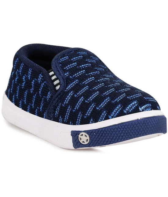 NEOBABY - Navy Blue Boys Sneakers ( 1 Pair ) - None