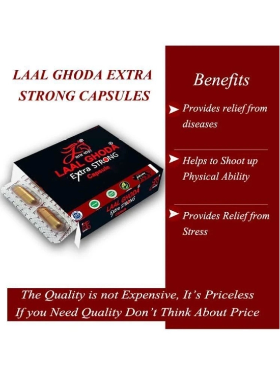 Ayurvedic Solution For Men Power, Build your Stamina with Laal ghoda Extra Strong Capsules