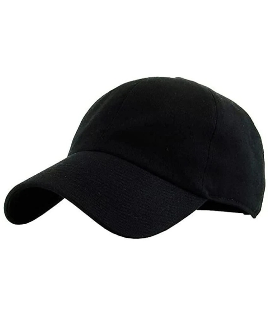 Creature Black Cotton Blend Mens Cap ( Pack of 1 ) - Black