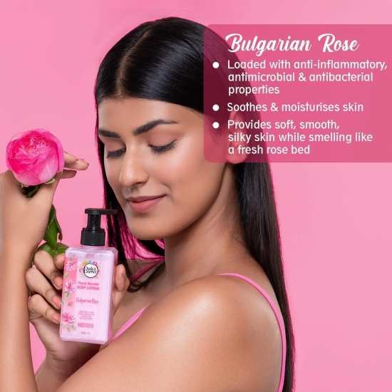 Buds&Berries Bulgarian Rose Body Lotion No Paraben, No Phthalate, No Mineral Oil - 240ml