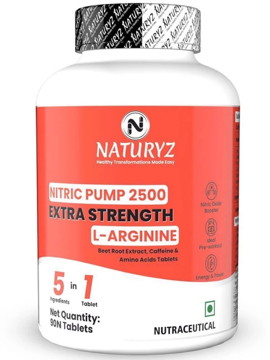 NATURYZ N-Nitric Pump L-Arginine-90 90 no.s