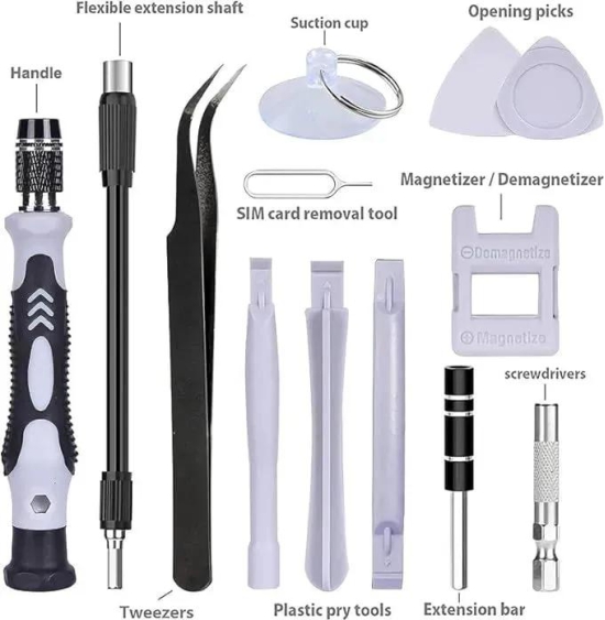 Screw Driver Tool Set Kit, Tool Kit, 115 in 1 Screwdriver Set