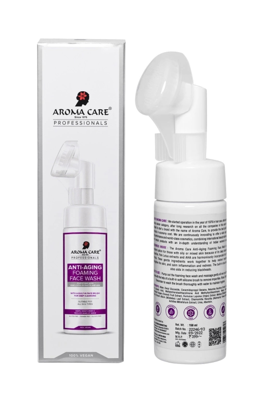 Aroma Care Pro Anti-Aging Foaming Face Wash, 150 ml