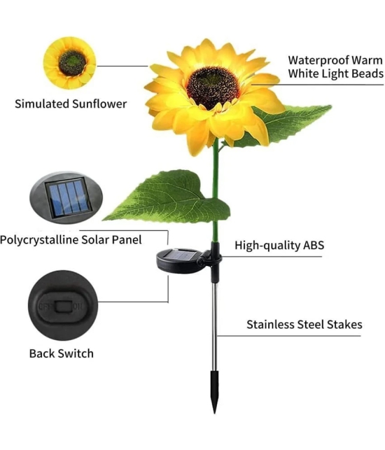 DAYBETTER 20W Solar Garden Light ( Pack of 1 )