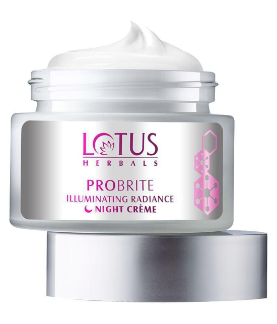 Lotus Herbals Probrite Radiance Night Creme 50g