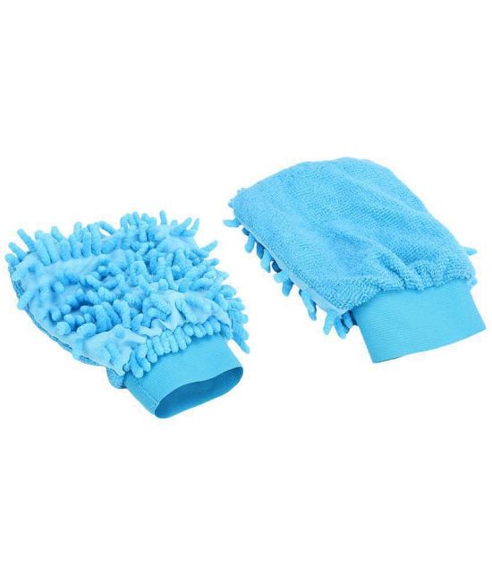 HOMETALES - Car Cleaning Combo Of Microfiber Sponge, Glass Cleaning Wiper, AC Vent Brush, Microfiber Gloves & Microfiber Cloth for car accessories(Pack Of 7)