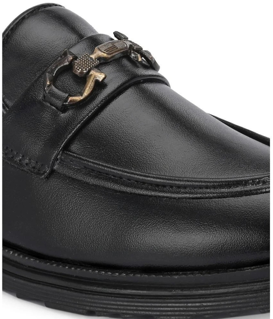 Aadi Black Mens Horsebit - 10