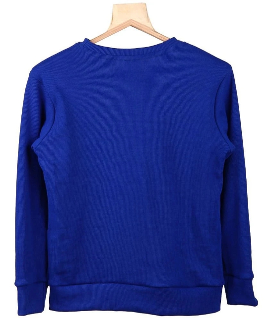 Diaz - Blue Cotton Boys Pullover Sweaters ( Pack of 1 ) - None